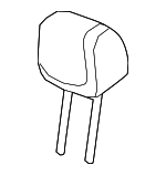 84747917 - Body: Headrest for Cadillac: XT6 Image