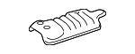 9064913830 - Exhaust: Heat Shield for MB Vans Image