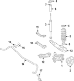 68231569AB - Suspension: Dust Shield for Chrysler: 200 Image