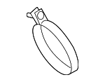 11658585233 - Exhaust: Pre-converter Clamp for BMW Image