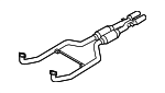 18307848140 - : Exhaust Pipe for BMW: 640i Gran Coupe, 640i xDrive Gran Coupe, 650i Gran Coupe, 650i xDrive Gran Coupe, M5, M6, M6 Gran Coupe Image