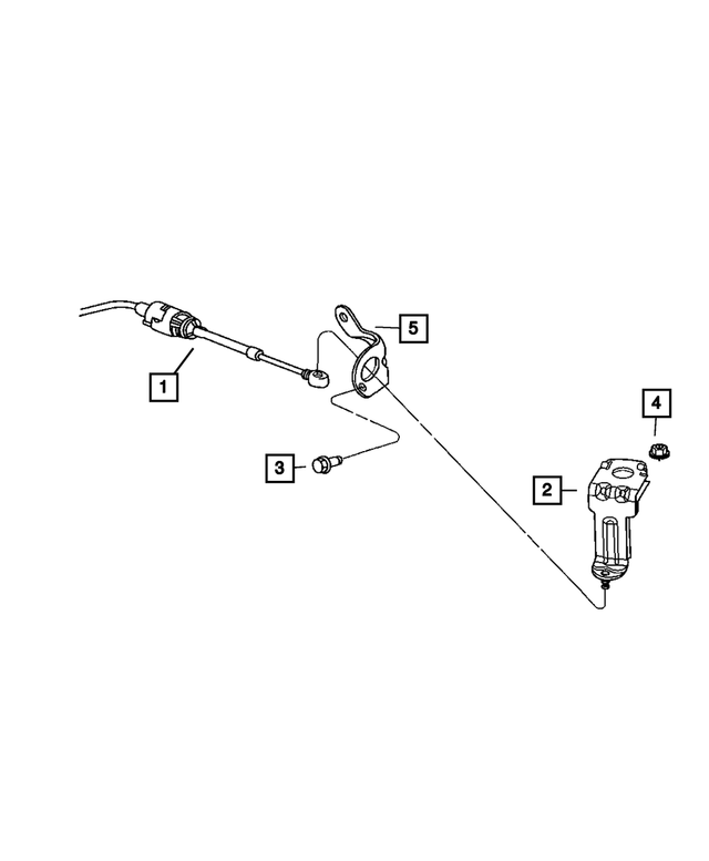 6506676AA - Automatic Transaxle 4 Speed: Nut &amp; Washer for Mopar Image image