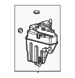 8535560331 - Body: Reservoir Assembly for Lexus: LX600, LX700h Image