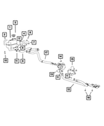 68073593AA - Cooling: Insulator Grommet for Mopar Image