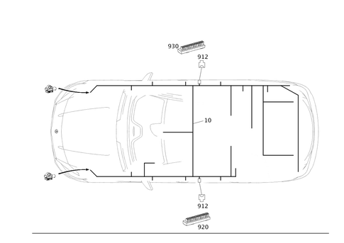 Frame Floor Unit Main Cable Harness for 2016 Mercedes-Benz CLA250 #0