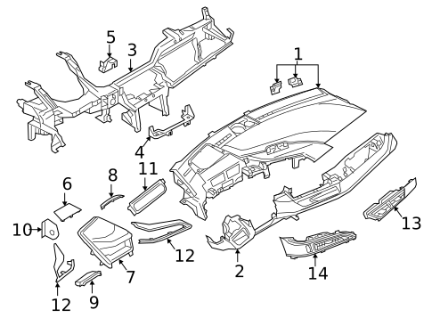 Instrument Panel for 2019 BMW i8 #0
