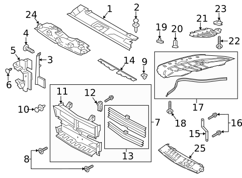 Splash Shields for 2023 Ford Mustang #0