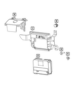 68545858AA - Electrical: Transmission Shifter Bracket for Mopar Image
