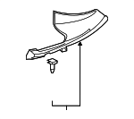 23168086028T92 - Body: Scuff Plate for Mercedes-Benz Image