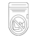 1665840026 - Electrical: Air Bag Information Label for Mercedes-Benz Image