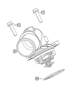 68490176AA - Cooling: Hex Flange Head Bolt for Jeep: Gladiator, Wrangler | Ram: 1500 Image