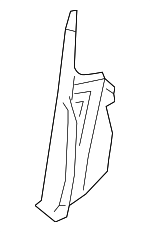 6171252041 - Body: Pillar Reinforced for Toyota Image