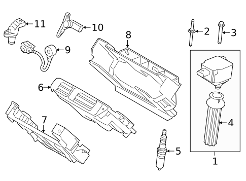 Ignition System for 2017 Land Rover Discovery Sport #0