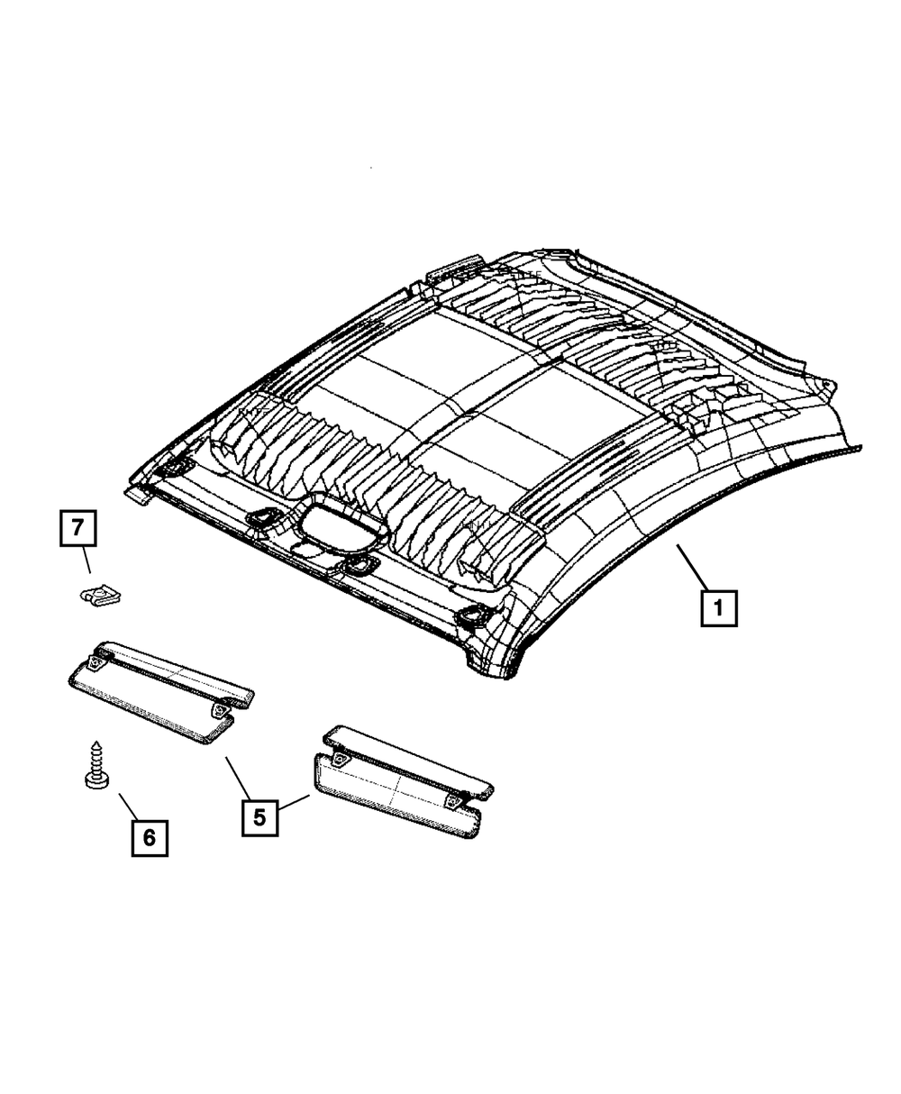 Headliner - Mopar (ZW55BD1AA)