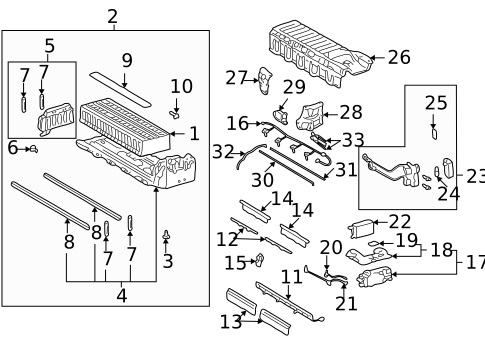 Battery for 2001 Toyota Prius #0