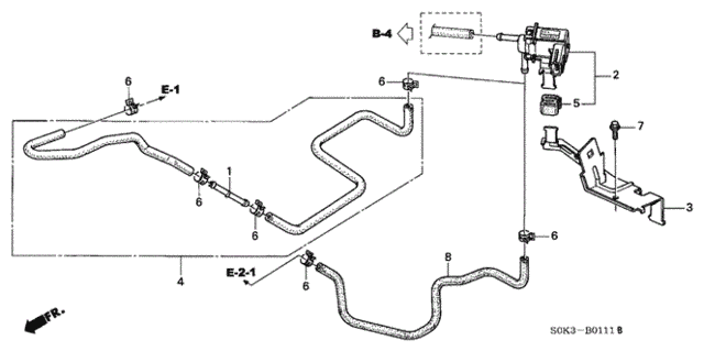Purge Control Solenoid ('00-'03) for 2000 Acura TL #0