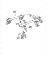 53032721AA - Fuel: Fuel Rail for Mopar Image
