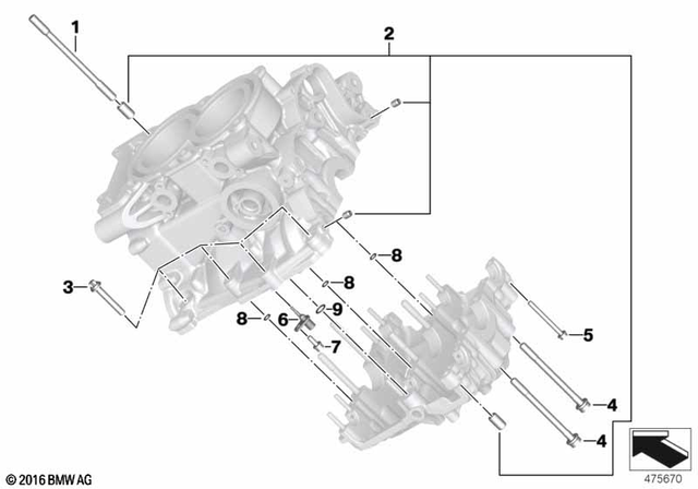 11127729720 - Engine: Stud - M10X150-12.9 for BMW-Motorrad Image image