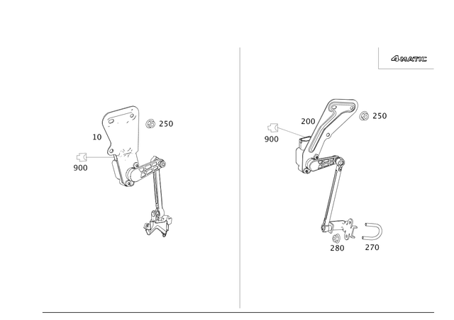 2105403681 - Front Axle: Coupling, Mechanical for Mercedes-Benz Image image