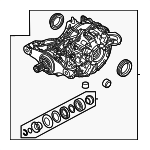 LR153471 - Suspension: Differential Assembly for Land-Rover Image image