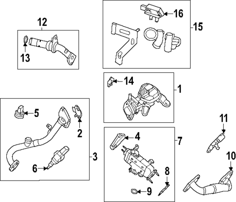 EGR System for 2025 Ford F-150 #1