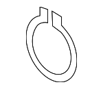 AR598656A - Driveline &amp; Axles: Drive Axle Shaft Lock C-Clip for Audi Image