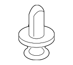 7586706030 - Body: Rocker Molding Clip for Toyota: Avalon, Camry, Grand Highlander, Highlander, Mirai, Venza Image