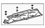 5816606040 - Body: Under Cover for Toyota Image image
