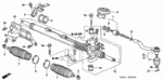 53449S84A01 - Chassis: BAND, BELLOWS for Honda Image
