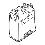 14950EA20D - Emission System: Vapor Canister for Nissan: Frontier, Pathfinder, Xterra Image