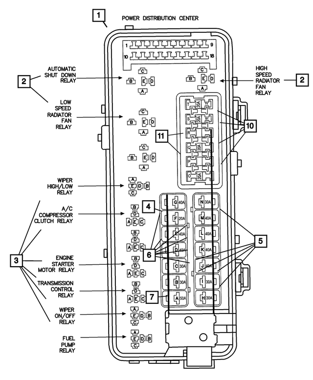6102076AA - Electrical: Fuse Cartridge for Mopar Image image