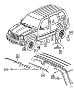 5JD46HS5AA - : Splash Guard, Right for Mopar Image