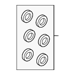 4E0698507 - Brakes: Seal Kit for Audi Image
