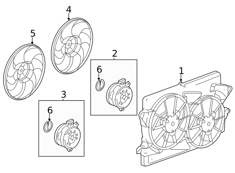 Cooling Fan, Clutch & Motor for 2016 Chevrolet Equinox #0