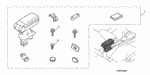 934030602508 - Accessory Components: BOLT-WASHER (6X25) for Honda Image