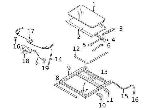 Sunroof for 2008 Hyundai Sonata #0