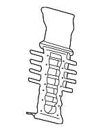 88939289 - Body: Lumbar Support for Cadillac: Escalade, Escalade EXT | Chevrolet: Avalanche 1500, Avalanche 2500, Silverado 1500, Silverado 1500 HD, Silverado 2500, Silverado 2500 HD, Silverado 3500, Suburban 1500, Suburban 2500, Tahoe | GMC: Sierra 1500, Sierra 1500 HD, Sierra 2500, Sierra 2500 HD, Sierra 3500, Yukon, Yukon XL 1500, Yukon XL 2500 Image