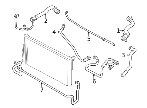 Hoses & Pipes for 2013 BMW 528i xDrive #0