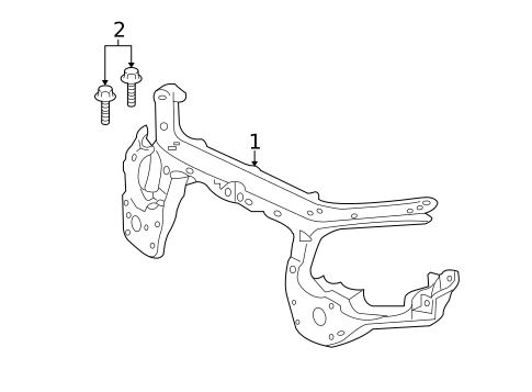 Radiator Support for 2017 Chevrolet SS #0