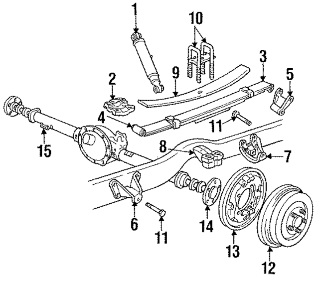 G0073508 - Suspension: Shock Absorber for Mopar Image