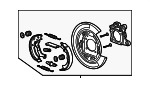 94540687 - : Brake Assembly-Park for GM Image
