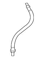 7P6611701 - Brakes: Brake Hose for Volkswagen: Touareg Image