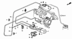 17205PC6000 - Engine: CLAMP, TUBE (7.5X2) for Acura Image