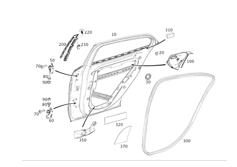 Rear Doors for 2019 Mercedes-Benz GLA250 #0