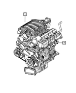 R8136971AB - 2.7L Gas; Engine: Long Block Engine for Mopar Image