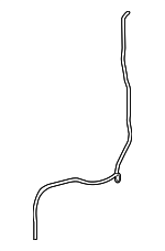 1K0201993M - Fuel System: Vent Tube for Volkswagen: Golf, Jetta Image