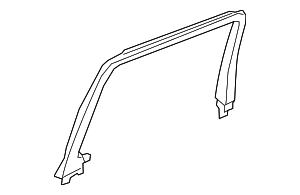 84588753 - : Part# 84588753 F Molding for Cadillac: XT6 Image