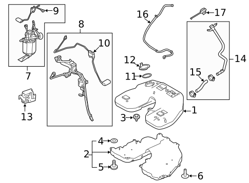 Hardware, Fasteners & Fittings for 2021 Land Rover Range Rover #0