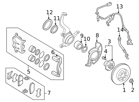 Drums & Rotors for 1997 Mazda Millenia #0