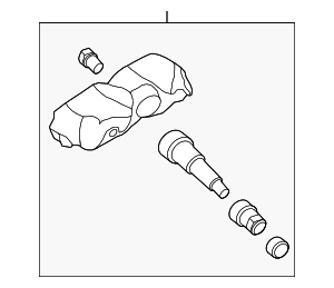 529332L700 - : Tire Pressure Monitoring System Sensor for Hyundai Image